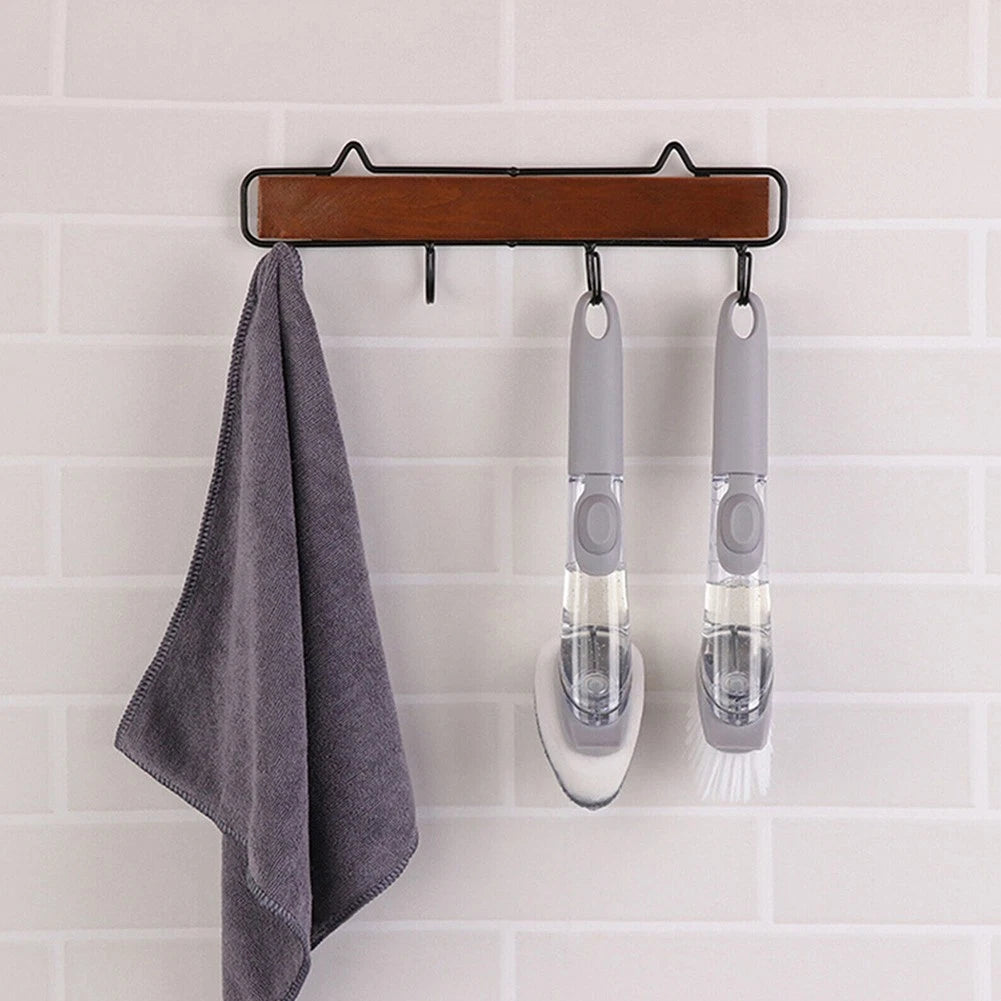 Long Handle Cleaning Brush for Kitchen Dish Bowl Washing