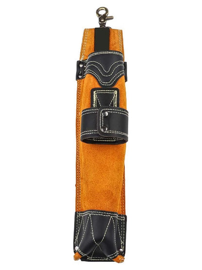 Cowhide Welding Rod Holder Bag for Outdoor Welding