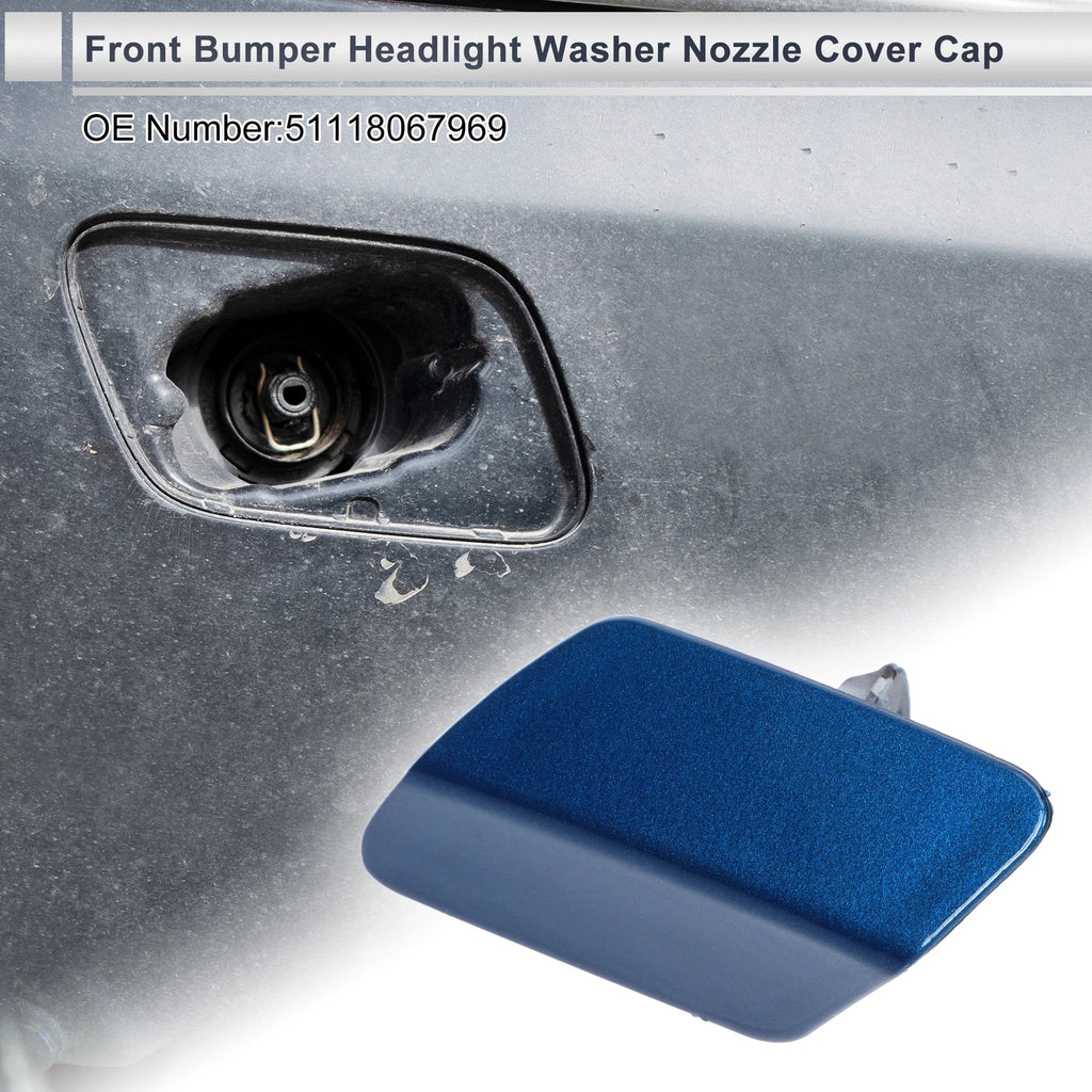 Front Left Headlight Washer Nozzle Cover Cap for BMW 320i (2012–2019)