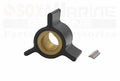 Water Pump Impeller with Key 0433935 for Johnson Evinrude 2-4 HP (18-3015)