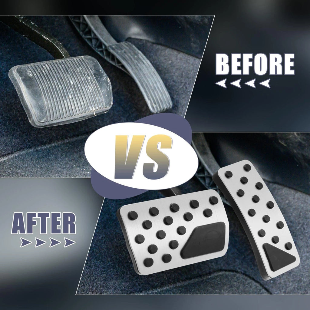 Brake Pedal Pad Gas Accelerator Pedal Cover Set for Jeep (2011–2012)
