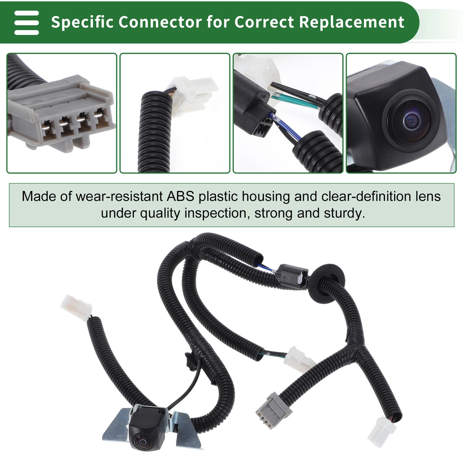 Rear View Camera for Honda Pilot (2009–2015) 120-180 Degree