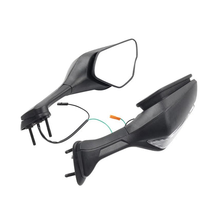Side Rear View Mirrors with Turn Signals for Honda CBR1000RR (2017–2024)