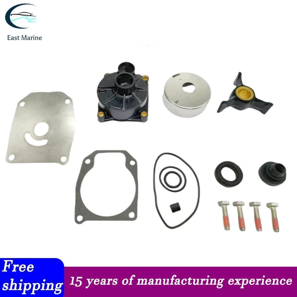 Water Pump Impeller Kit for Johnson Evinrude 35 40 48 50HP (18-3394 433548 438592)