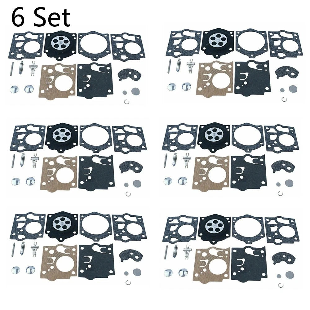 Set of 6 Carburetor Repair Kits for McCulloch Homelite Echo K10-SDC