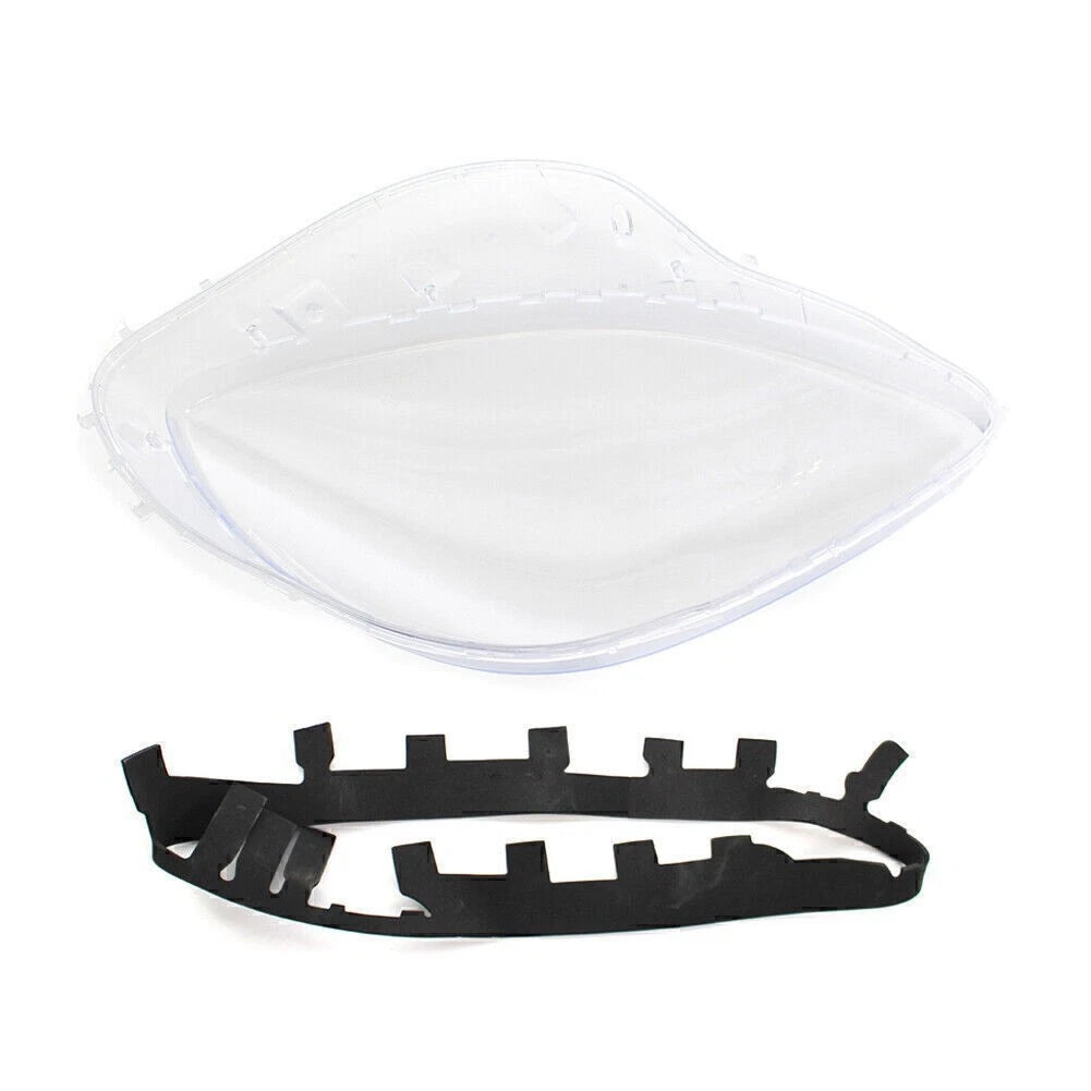 Clear Left Headlight Lens Cover + Gaskets for Chevrolet Corvette C6 (2005–2013)