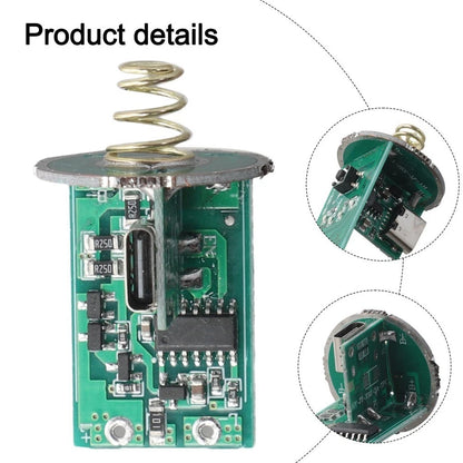 24.5mm Diameter Flashlight Driver Board for DIY Lighting Projects
