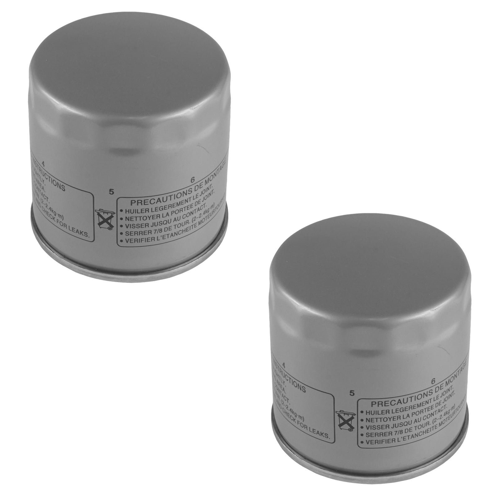Oil Filter 2 Pack Replacement for BMW R1100 Series Boxer (1990–1997)