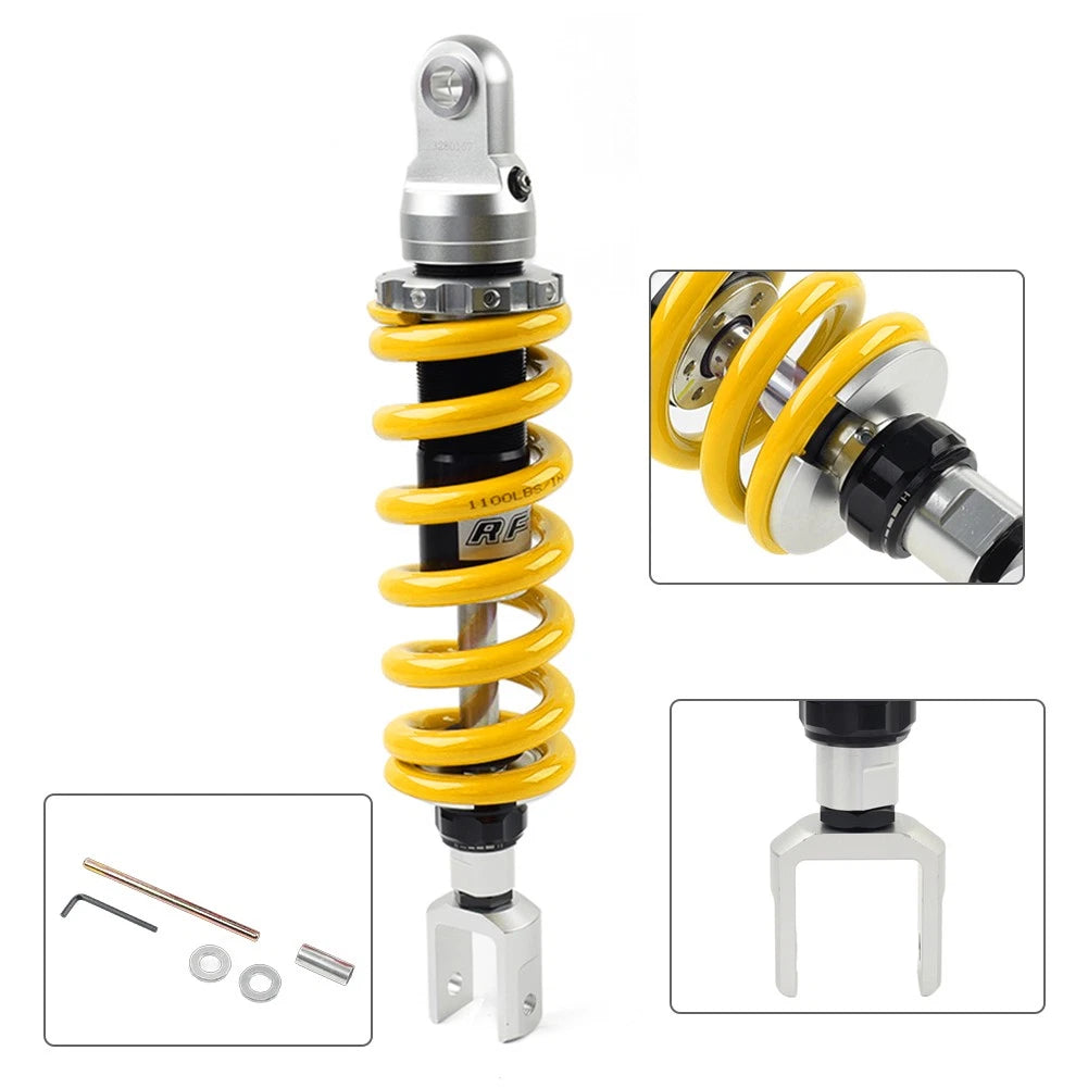 Adjustable 13mm Spring 365mm Shock Absorber for Honda Fit Suzuki