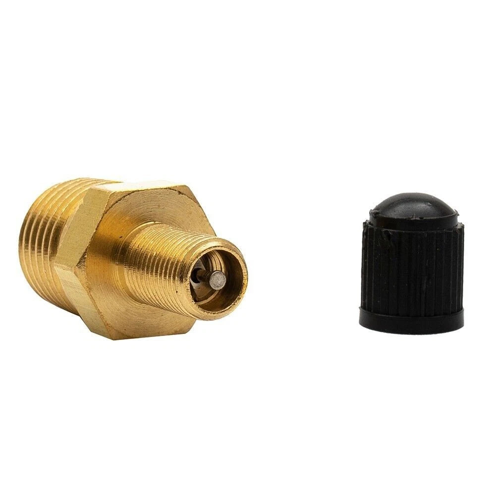 Solid Brass Air Compressor Tank Fill Valve for (14 Inch)