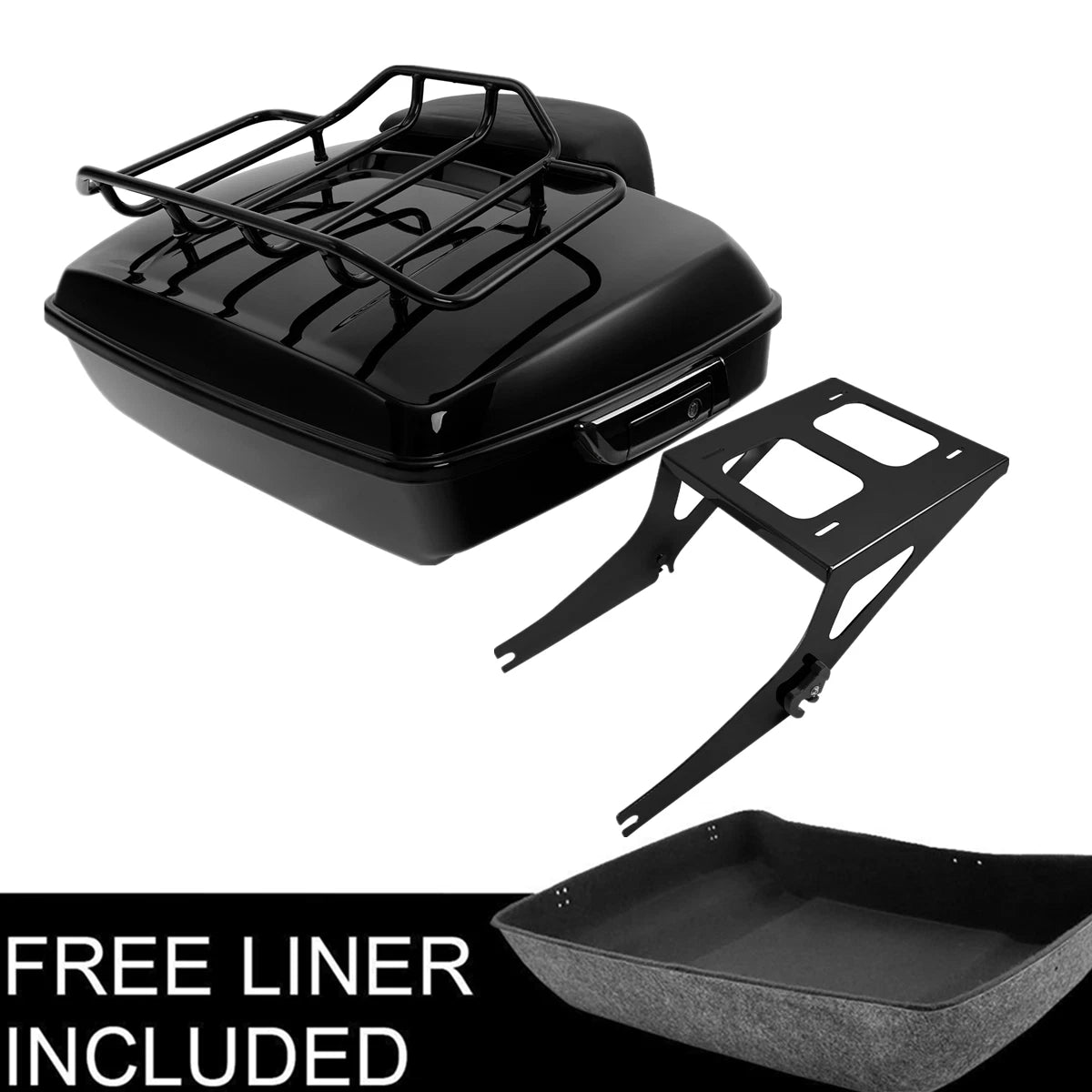 Chopped Trunk Backrest for Harley Fat Boy (2008–2016)