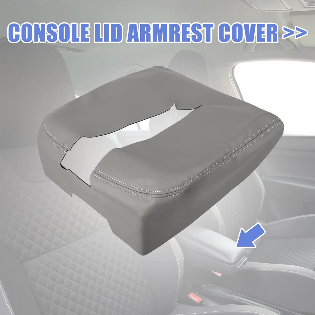 Car Center Console Lid Armrest Cover Protector for Chevrolet Tahoe (2007–2014)