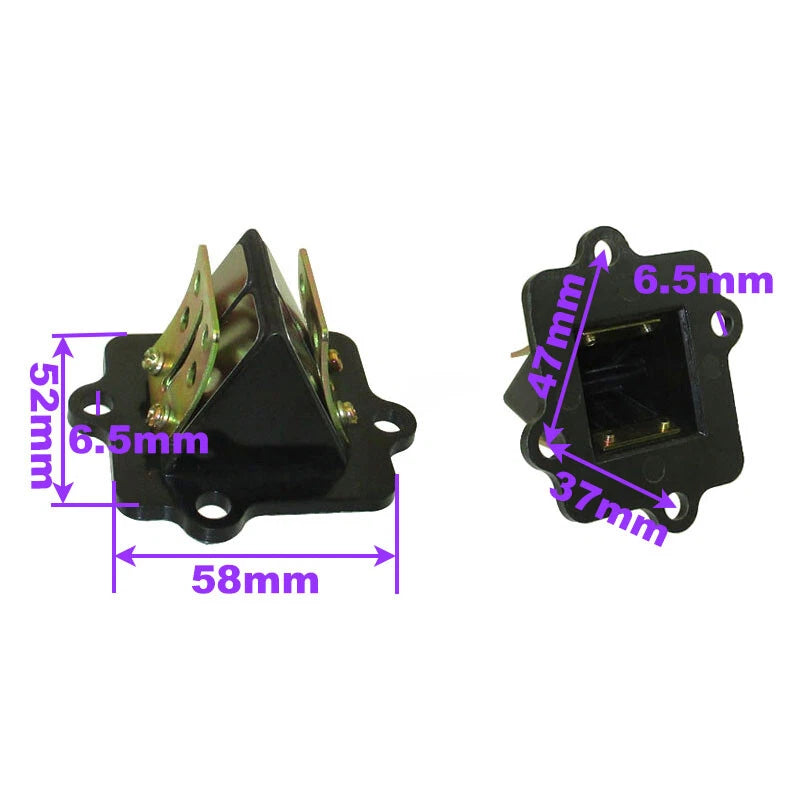 Reed Valve Cage Gasket for Yamaha Jog 50 (50cc, Minarelli)
