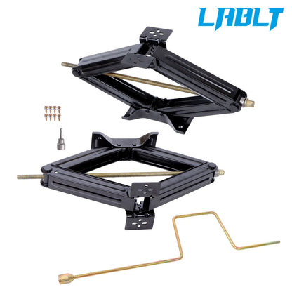 Heavy Duty Scissor Jack Kit for RV Camper Trailer (24", 6600lbs)