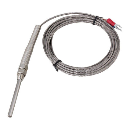 K-Type Thermocouple Probe Sensor for Automotive Applications (100–1250°C)