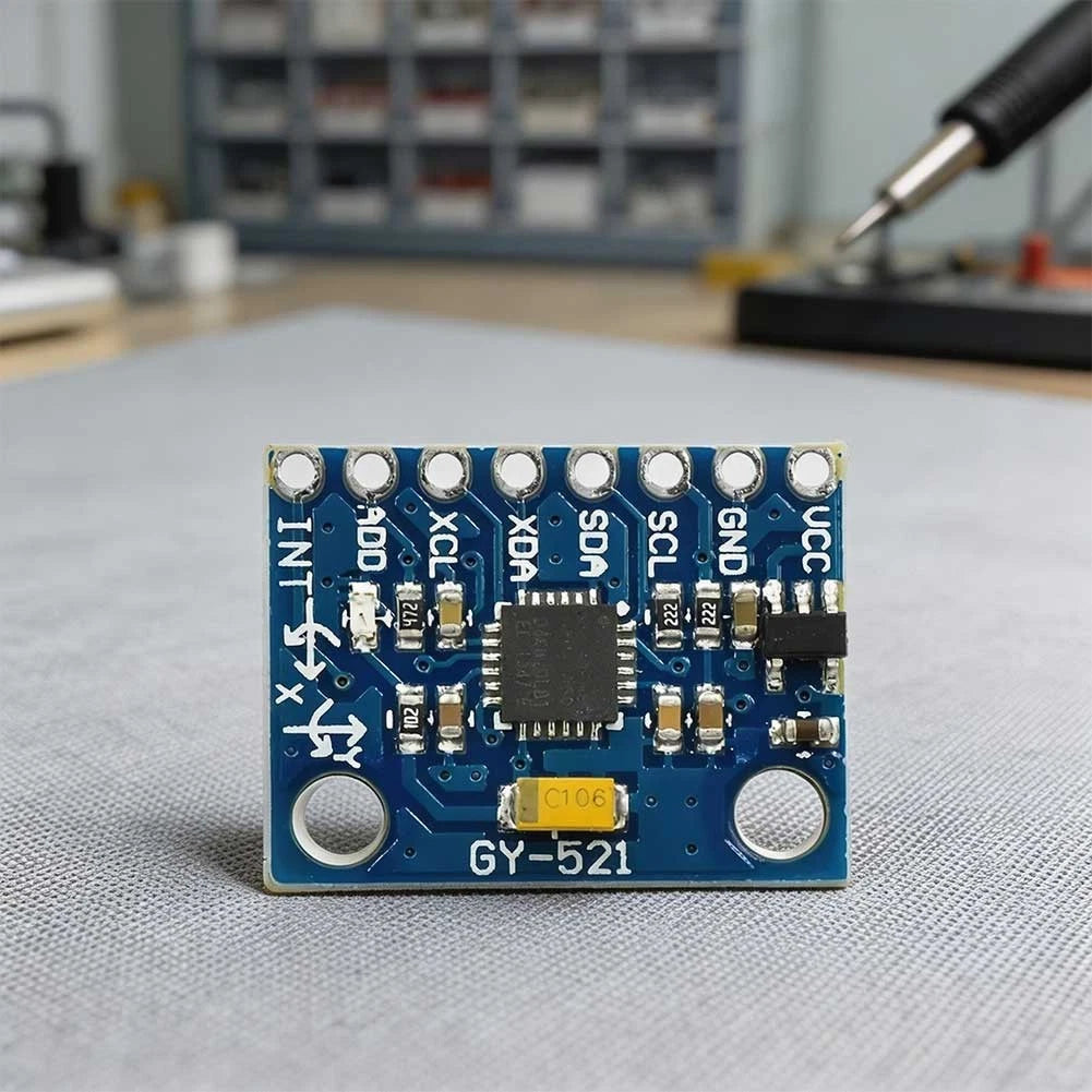 MPU-6050 GY-521 6-Axis IMU Sensor Module with LDO Regulator