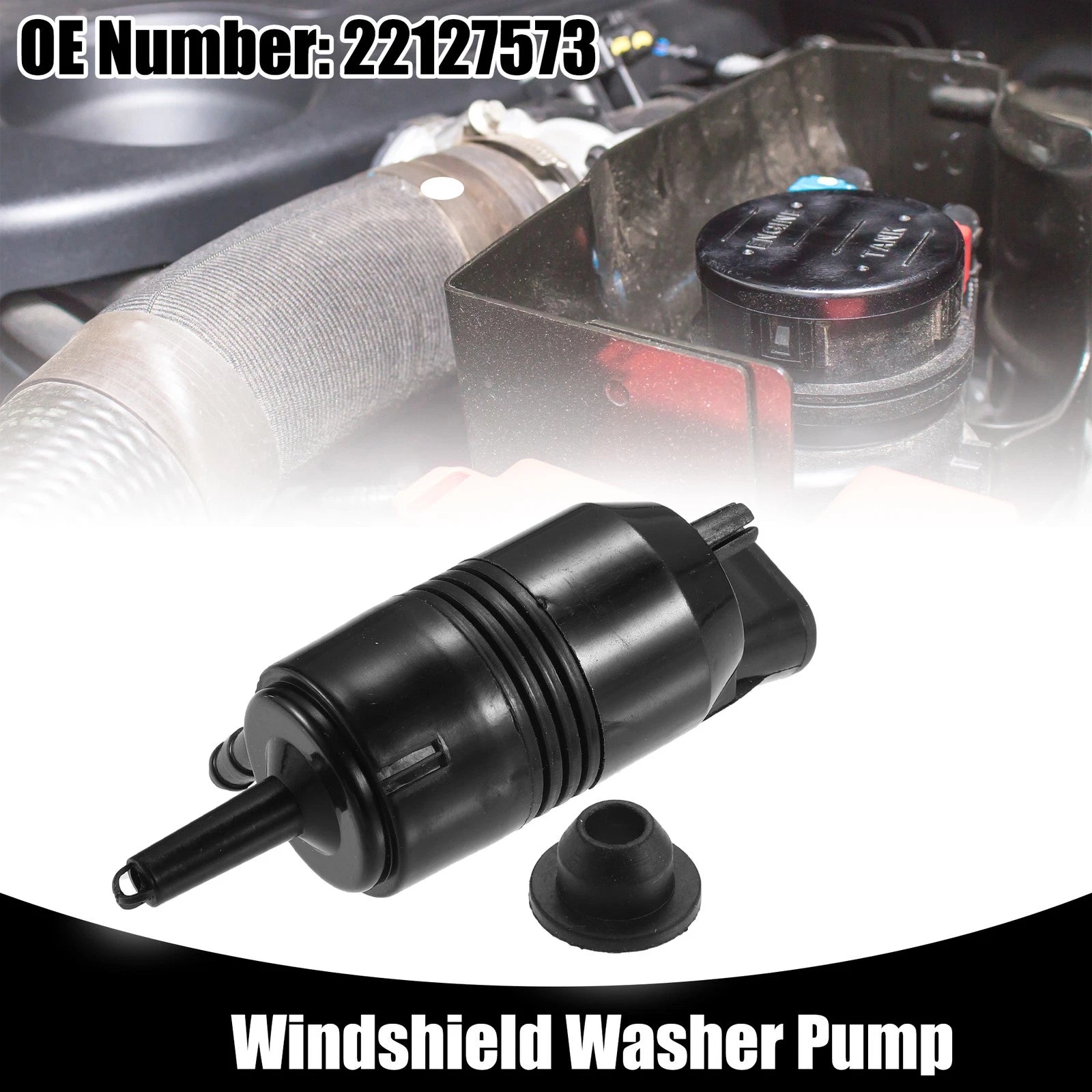 Rear Windshield Washer Pump Replacement for Chevrolet C1500 (1991–1999)