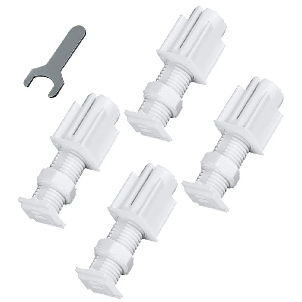 4X Venetian Blind Brackets Kit Twist Lock No Drill for Roller Blinds