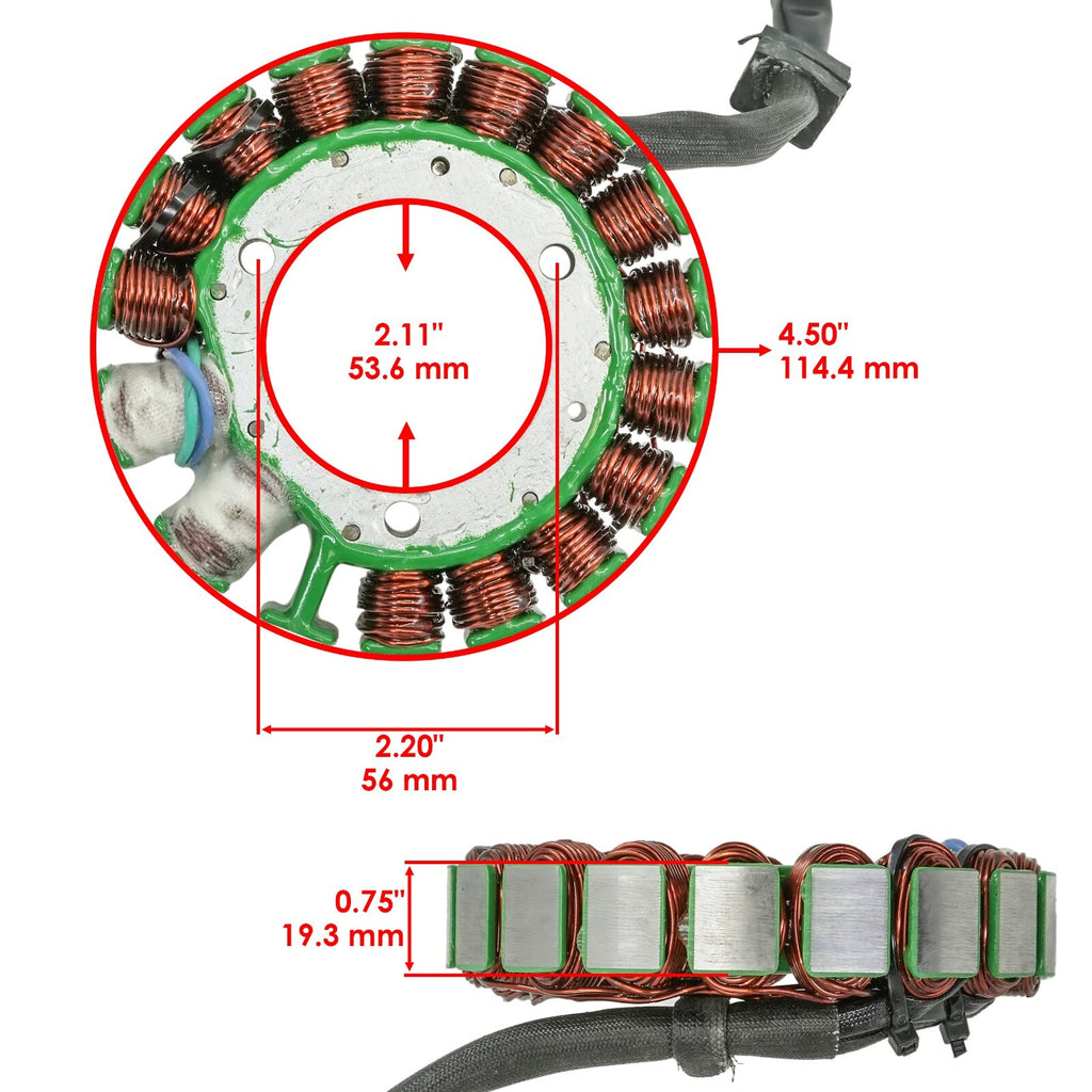 Stator Generator Alternator for Kawasaki KLR650 KL650 (1987–2009)