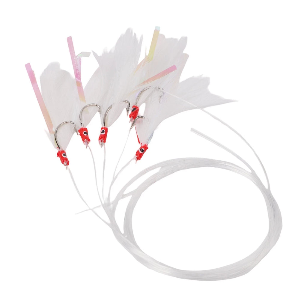 5 Hook Sabiki Rigs for Deep Sea Fishing