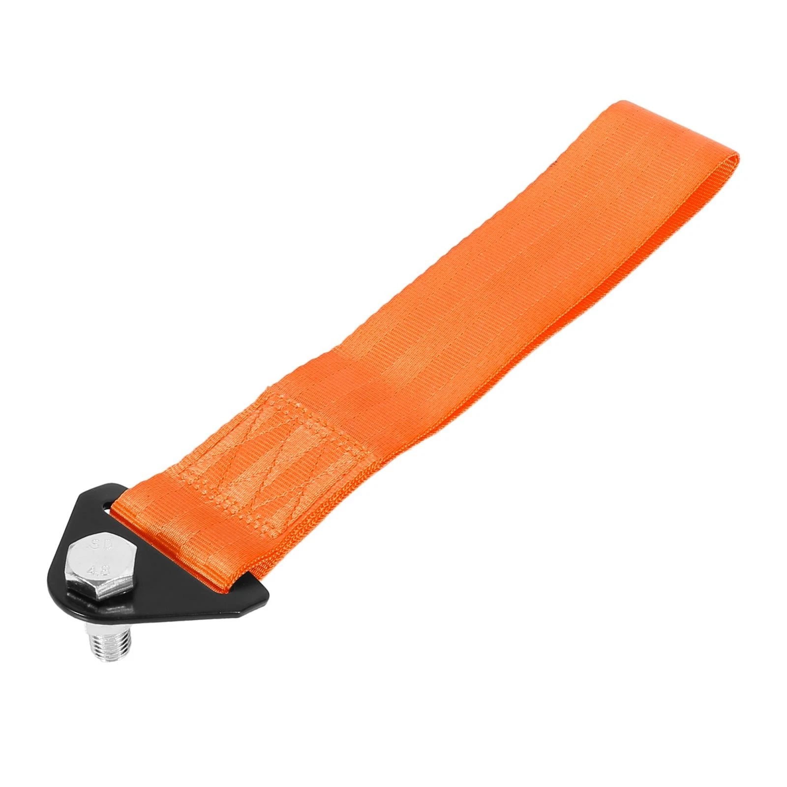 Universal Tow Towing Hook Strap 2 Pack Orange for Car Bumper Trailer (Universal)