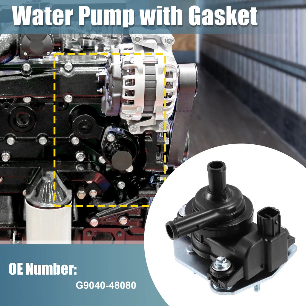 Engine Cooling Inverter Water Pump Replacement for Toyota Highlander (2006–2010)