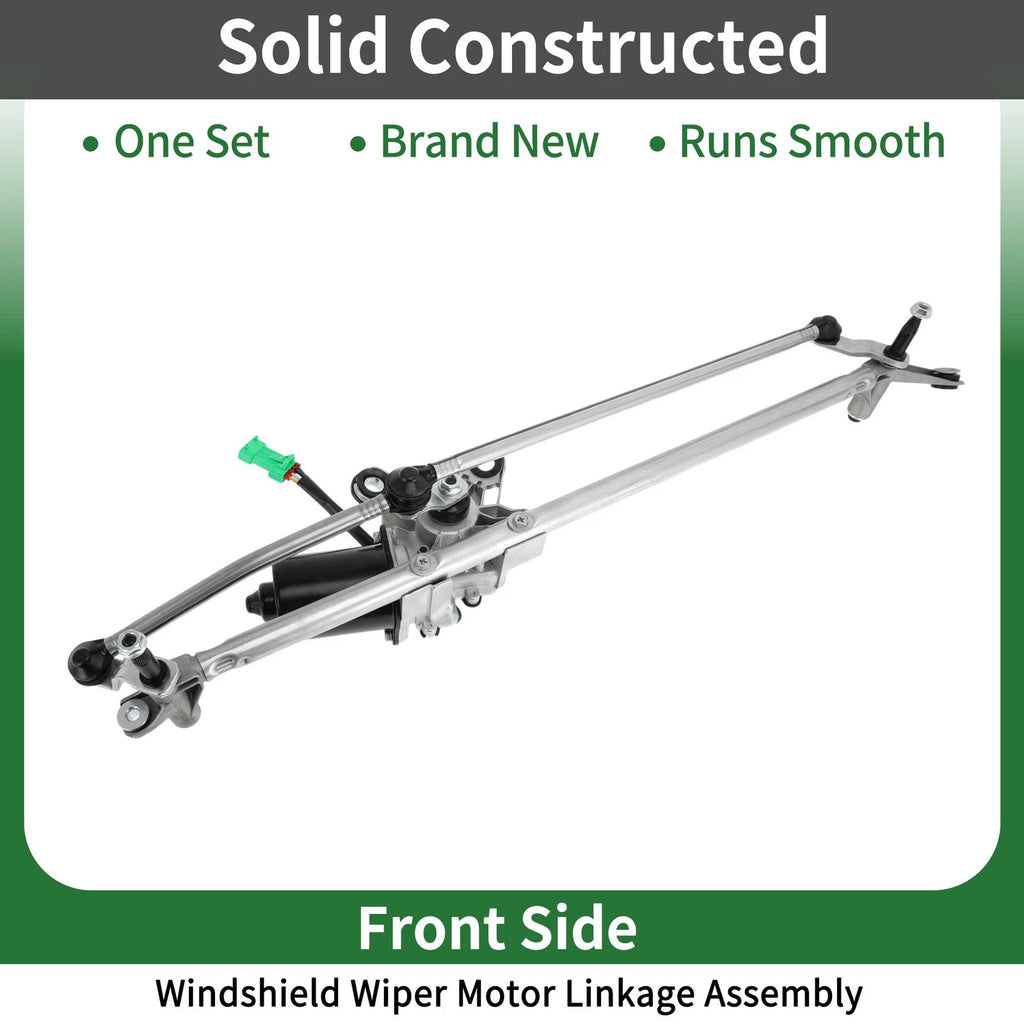Front Windshield Wiper Motor Linkage Assembly for Saab 9-3 (2003–2011) No.12755304