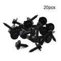 Self-Tapping Screws for Automotive Black Hex Washer Head (Universal)