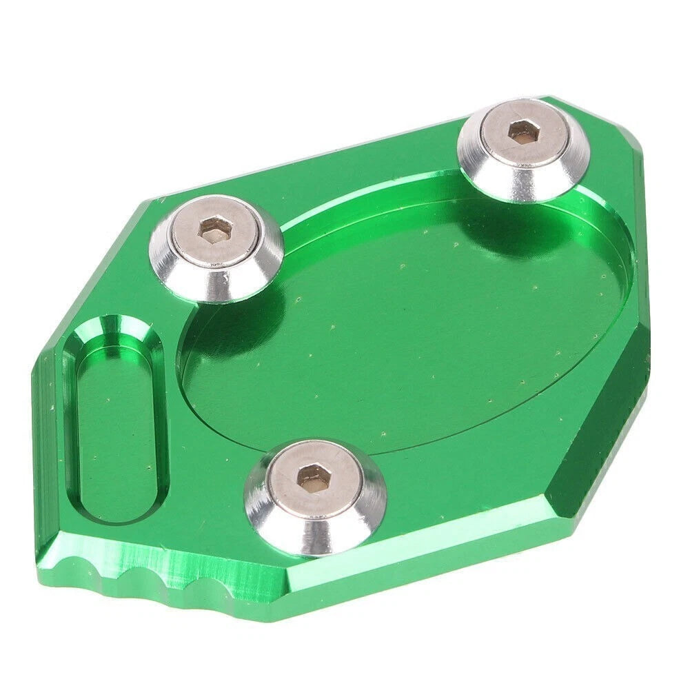 Kickstand Side Stand Pad for Kawasaki Ninja 250 300R (2013–2015) - Green