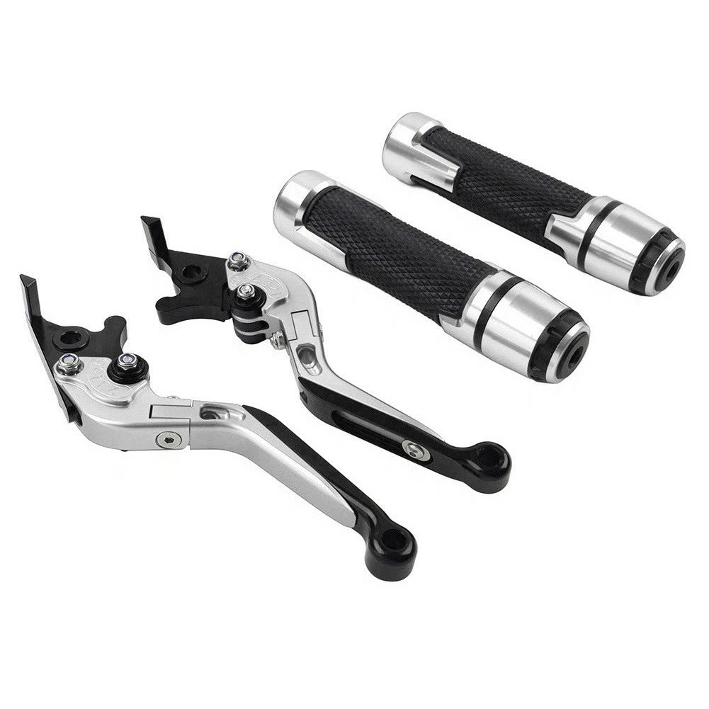 Folding Extendable Brake Clutch Lever Grip Set for Yamaha YZF