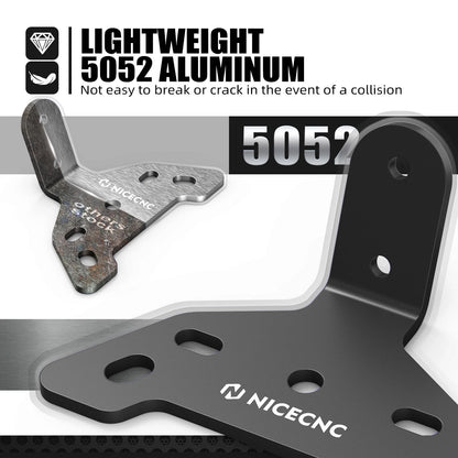 Rear Tail Light Mounting Bracket for Surron Light Bee X S L1E (2018–2023)