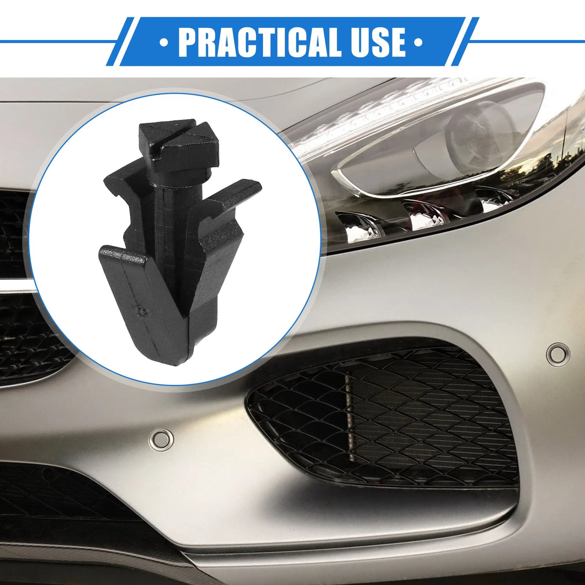25 Pcs Front Grille Bumper Cover Clip for Nissan Altima (2002–2004)