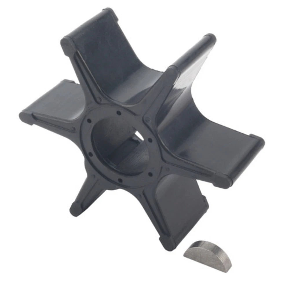 Water Pump Impeller with Key for Suzuki 4 Stroke 80-90 HP Outboard (1980-1990)