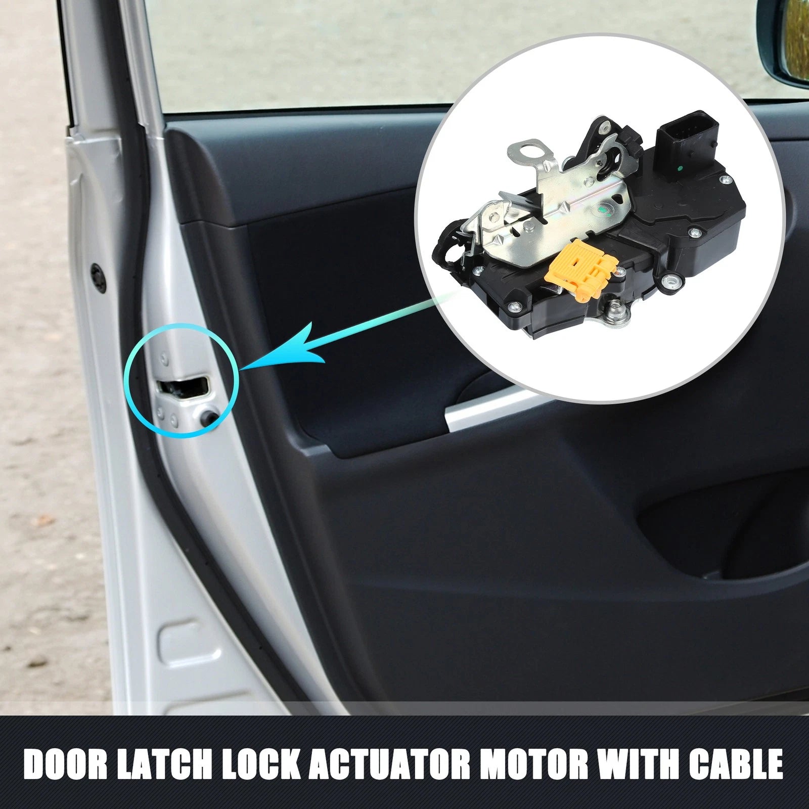 Front Left Side Door Lock Actuator Replacement for Chevrolet Impala (2006–2011)