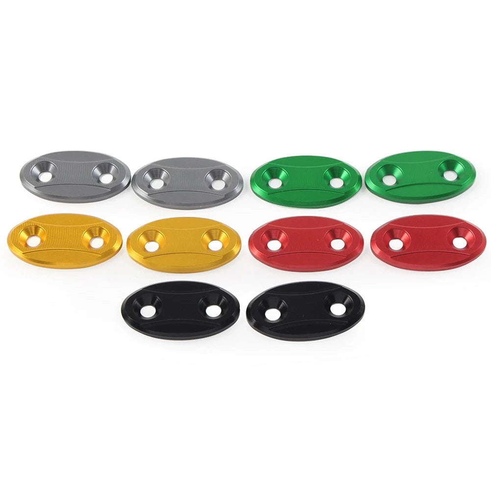 Rearview Mirror Block Off Base Plates for BMW S1000RR (2009–2018)
