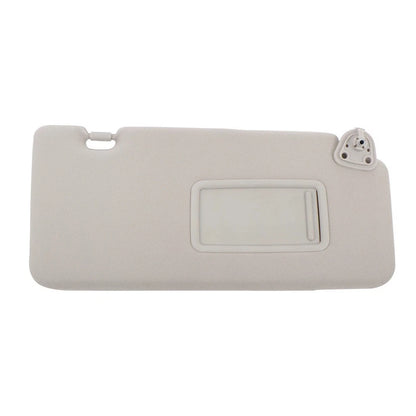 Right Hand Sun Visor for Nissan Versa (2007–2012) Gray w/ Mirror