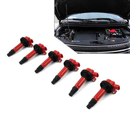 6X Ignition Coil UF553 for Ford Edge Explorer Mustang (2007–2019)