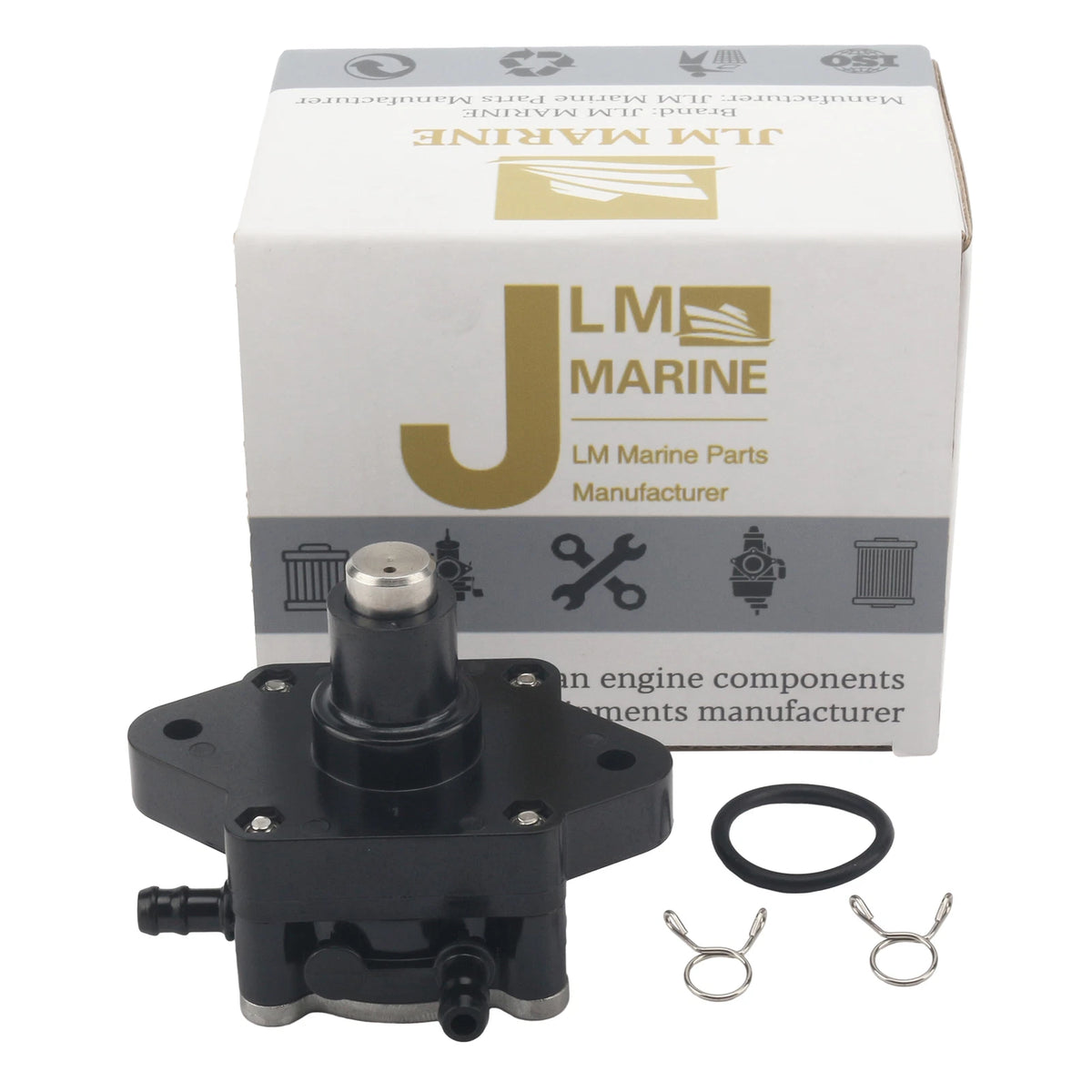 Fuel Pump & O-ring Kit for Mercury Mariner 4-Stroke 10-30 HP