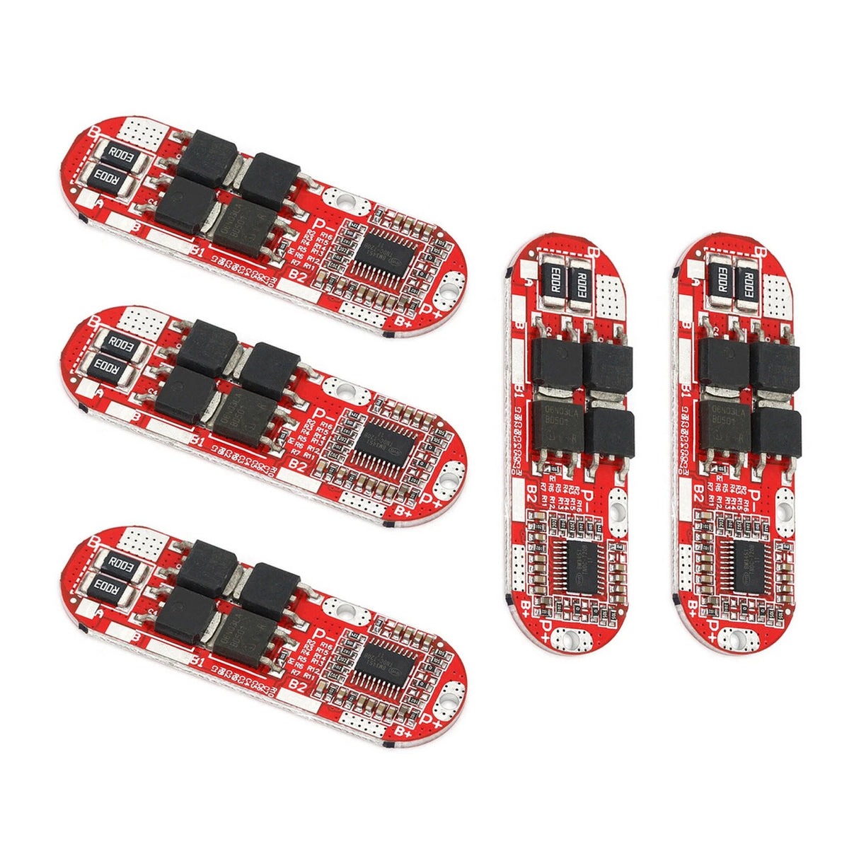 Set of 4 BMS Protection Boards 5S 25A for Li-ion Battery Pack