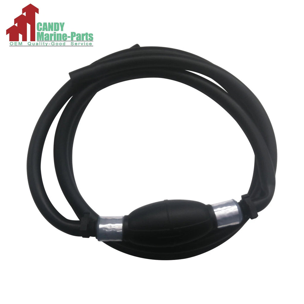 3/8" Fuel Hose Line Assembly with Primer Bulb for Marine Outboard Motors