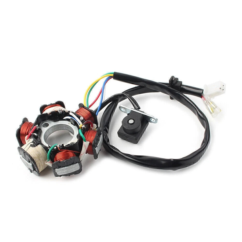 6 Coil Stator Magneto for 50cc 110cc 125cc 150cc Scooter Moped GY6