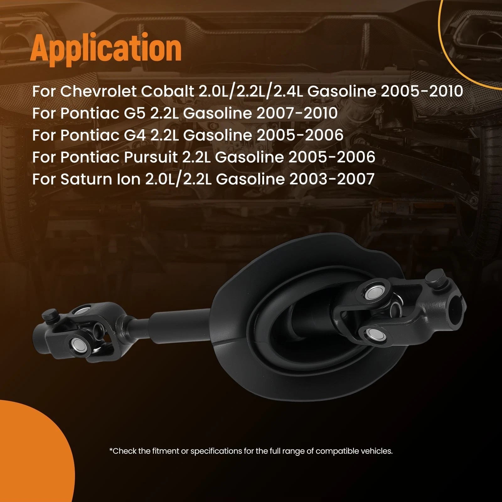 Intermediate Shaft for Cobalt/G5/Ion (2003–2010) 15799676