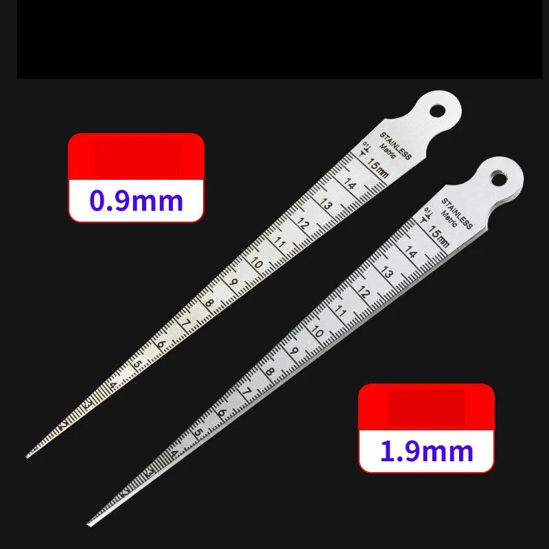 Feeler Gauge for Automotive Measurements (Gaps, Diameters, Depths)