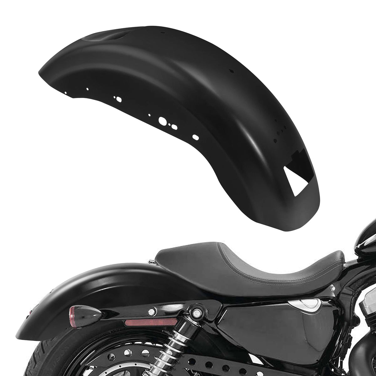 Rear Fender for Harley Sportster XL 883 1200 (2007–2009)