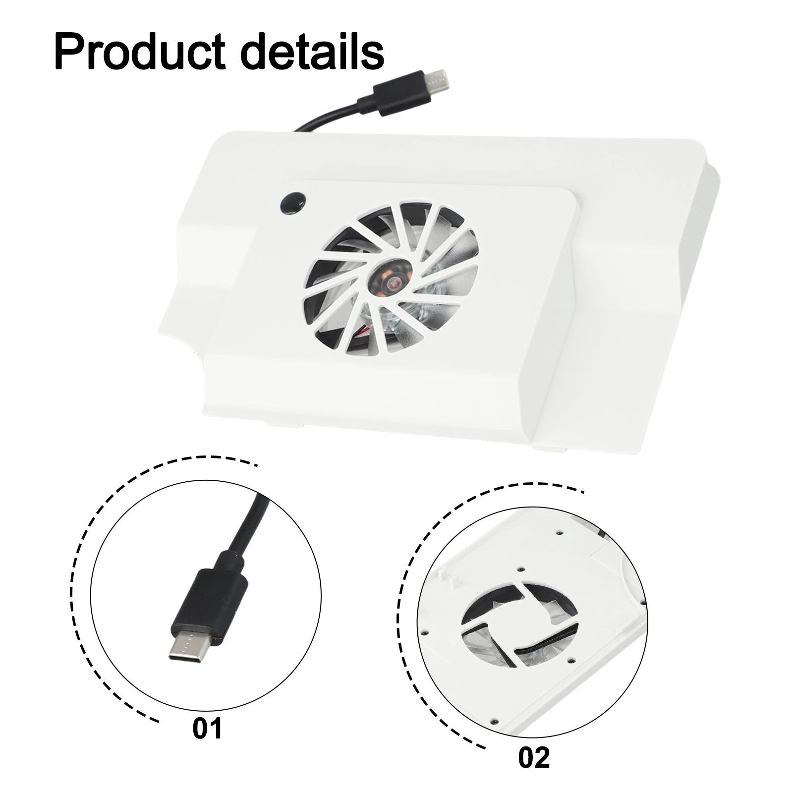 Compact Fan Radiator for Nintendo Switch (2017–2023)
