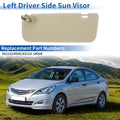 Left Side Sun Visor Replacement for Hyundai Accent 1E (2011–2015) Beige
