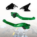 CNC Short Clutch Brake Lever for Kawasaki ZZR600 ZXR400 Z750S ZX9R ER-5 (1990–2009)