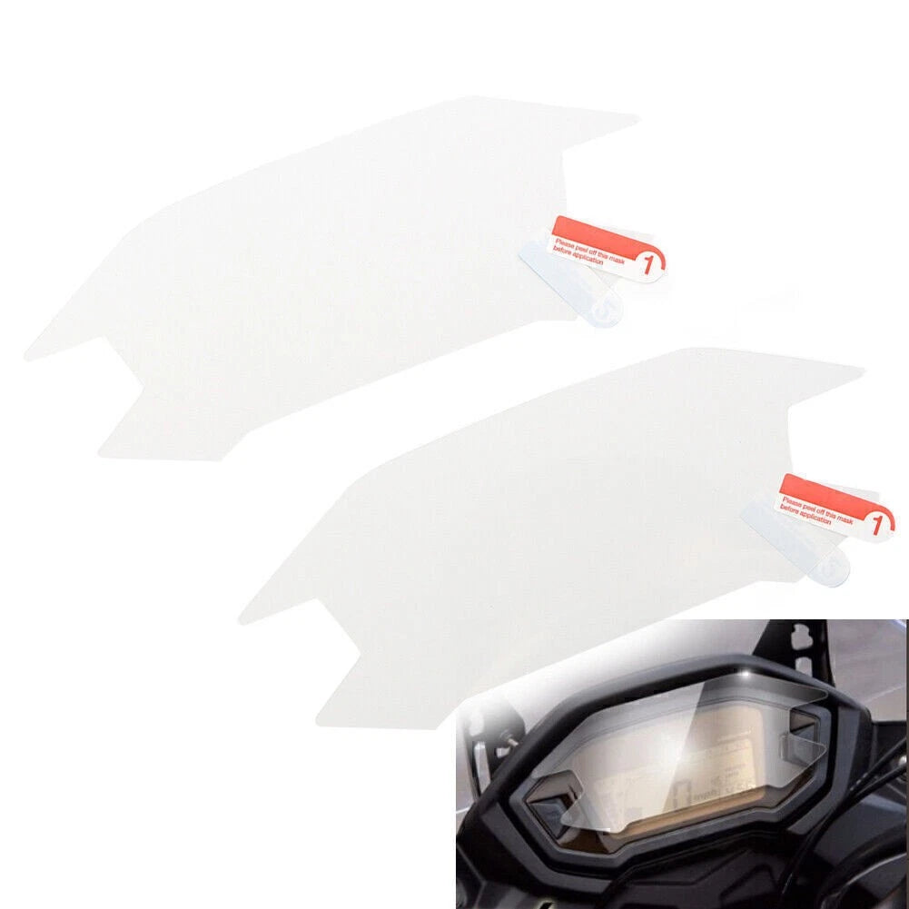 2x Speedometer Dashboard Screen Film Protector For Honda CB400F CRF250 CBR500R