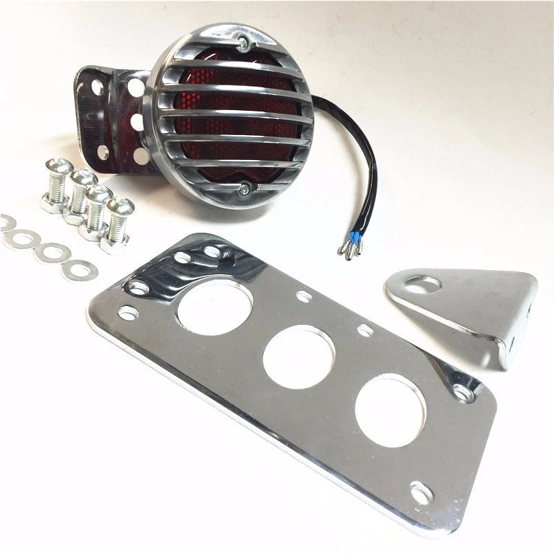 License Plate Holder Bracket for Harley Softail (Chrome)