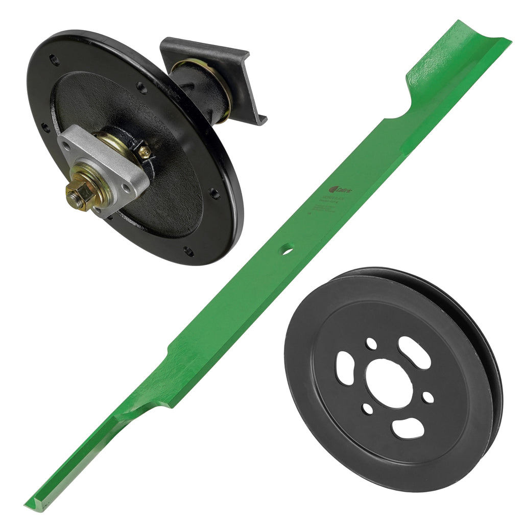 Deck Spindle Replacement With Pulley and Blade for Toro Z 590-D (1997–2010)